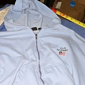 Vintage large Bum equipment light blue jacket